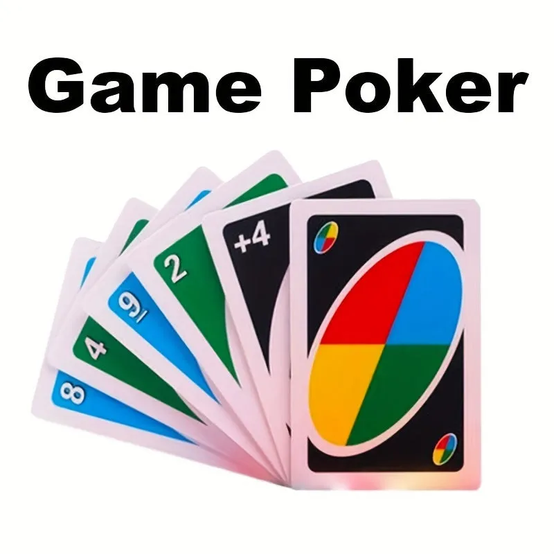 108pcs Game Cards with Functional and Party Poker Cards