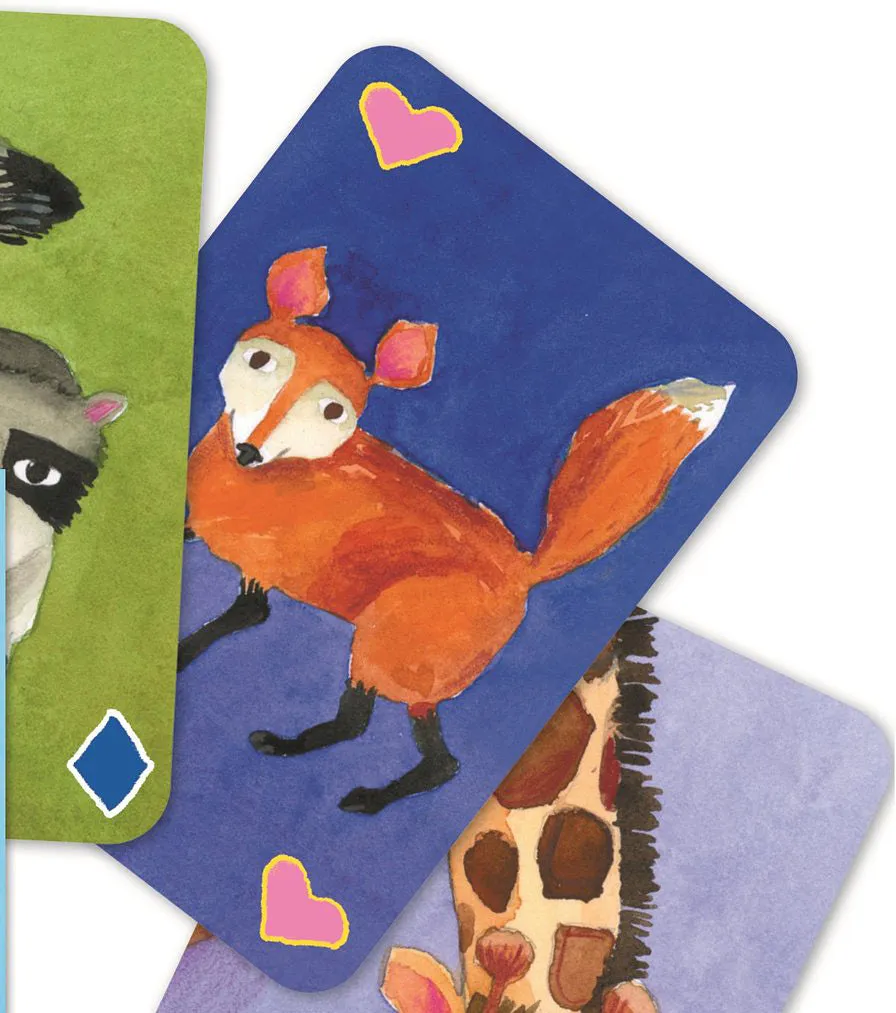 Animal Rummy Card Game