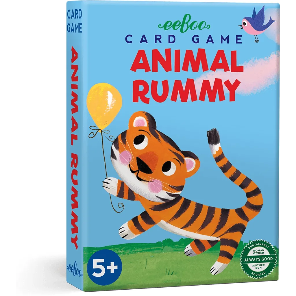 Animal Rummy Playing Cards