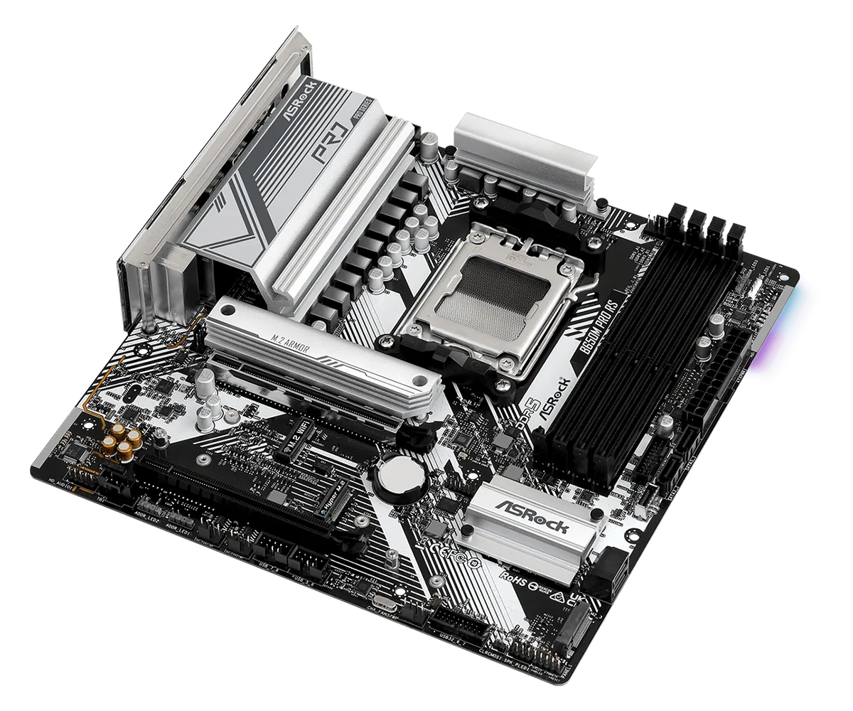 Asrock B650M PRO RS mATX AM5 Motherboard