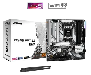 Asrock B650M PRO RS WIFI mATX AM5 Motherboard