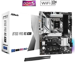 ASRock B760 PRO RS WIFI DDR5 ATX LGA1700 Motherboard