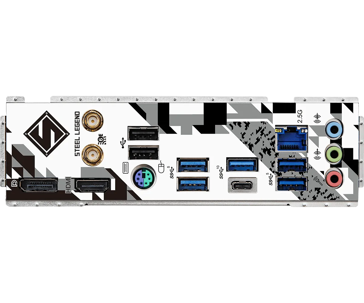 ASRock B760M Steel Legend WIFI DDR5 mATX LGA1700 Motherboard