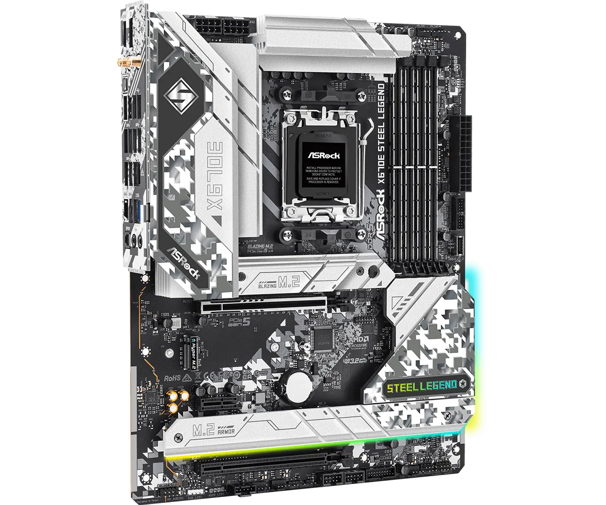 ASRock X670E Steel Legend WIFI AM5 Motherboard