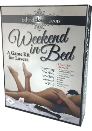 Behind Closed Doors Weekend In Bed Kit For Lovers Game