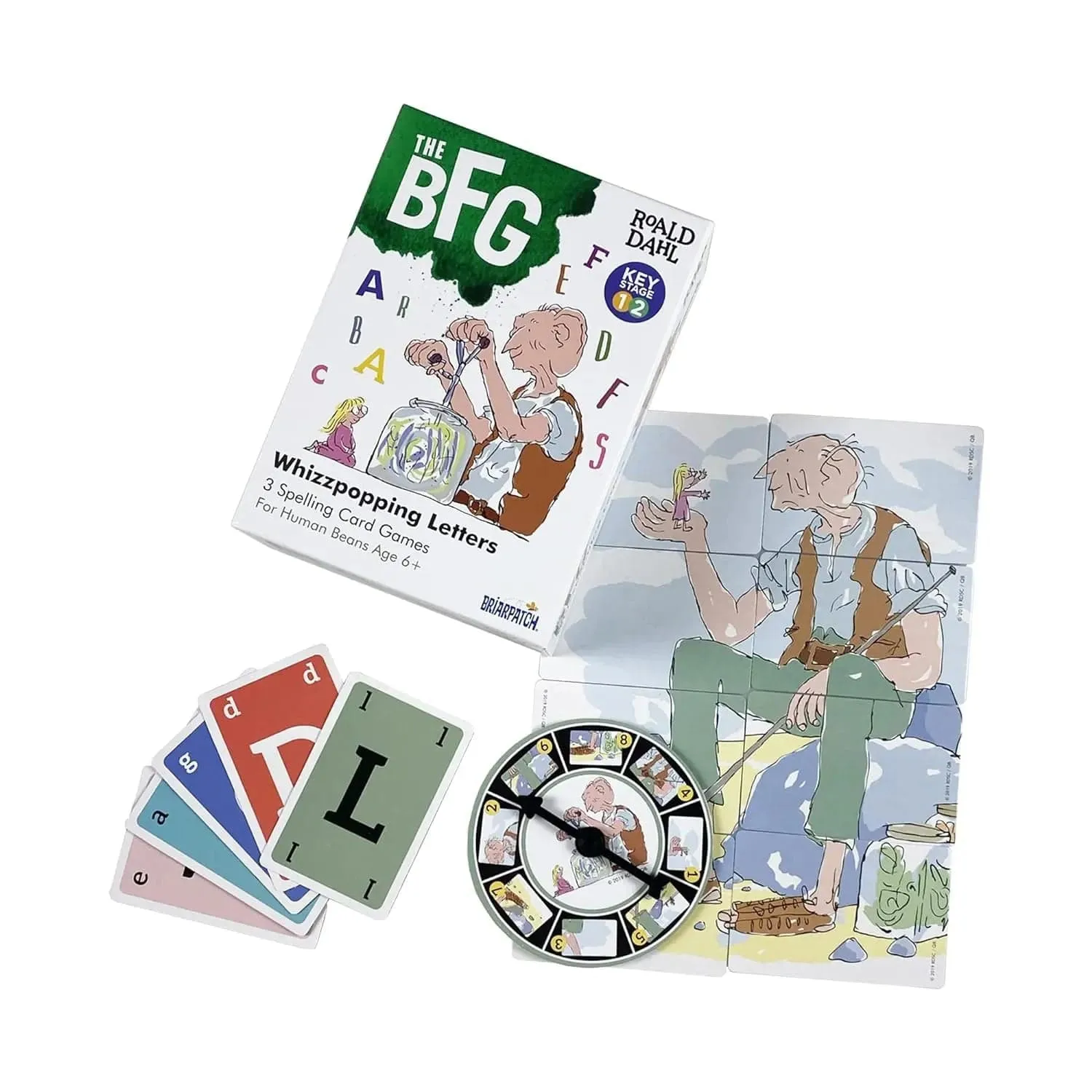 BFG Whizzpopping Letters 3 Spelling Card Games Fun Learning