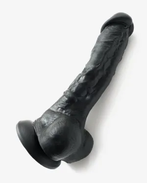 Black Realistic African Dildo with Suction Cup (6 Inch)