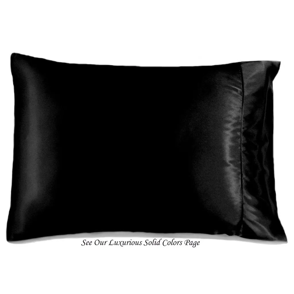 Black Satin Pillowcases, A Romantic, Sensual and Passionate Gift