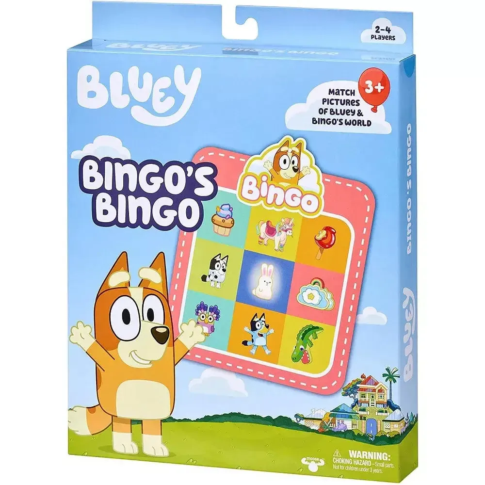 Bluey Bingo’s Bingo Matching Card Game