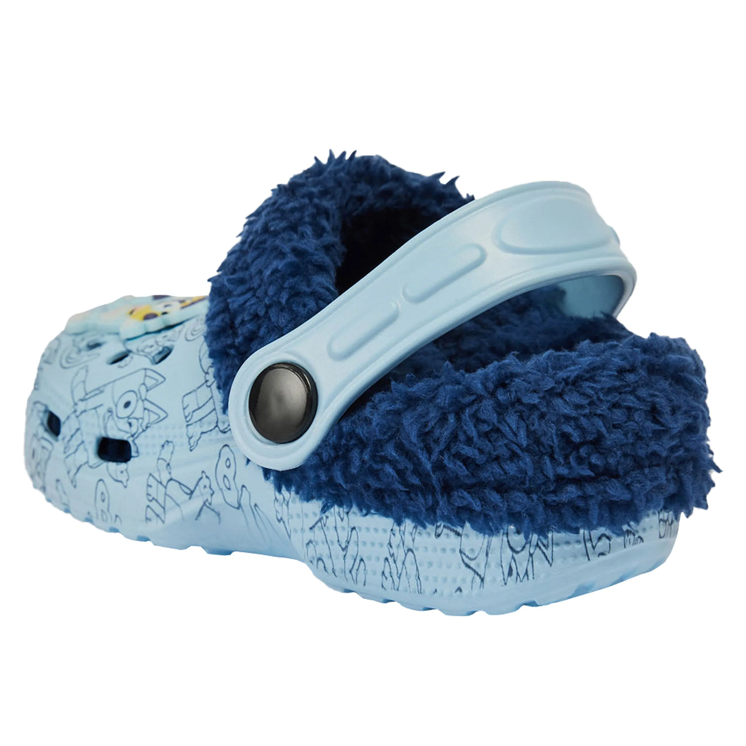 Bluey Fleece Lined Clogs