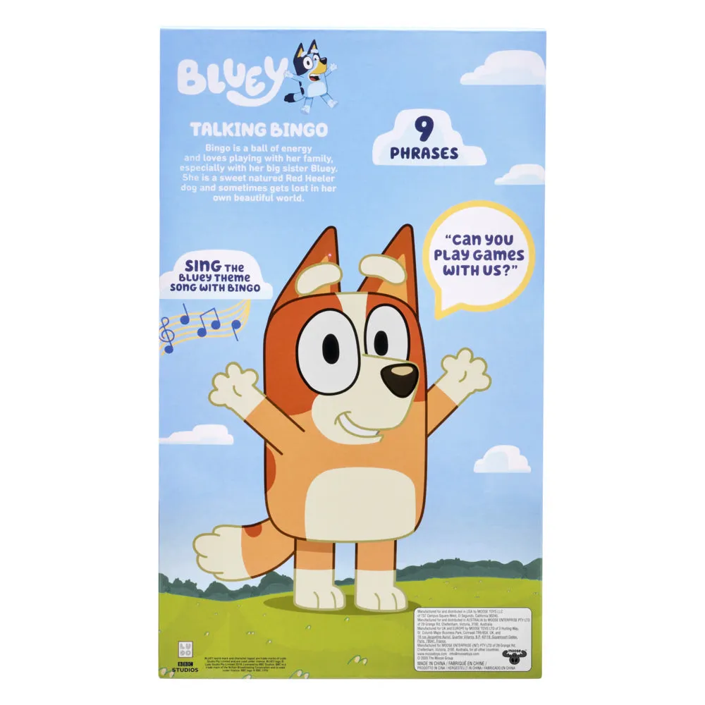 Bluey Plush - Talking Bingo