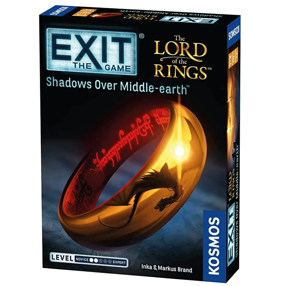 Board game Thames & Kosmos Exit: The Lord Of The Rings Shadow Over Middle-earth EXIT: The Lord Of The Rings