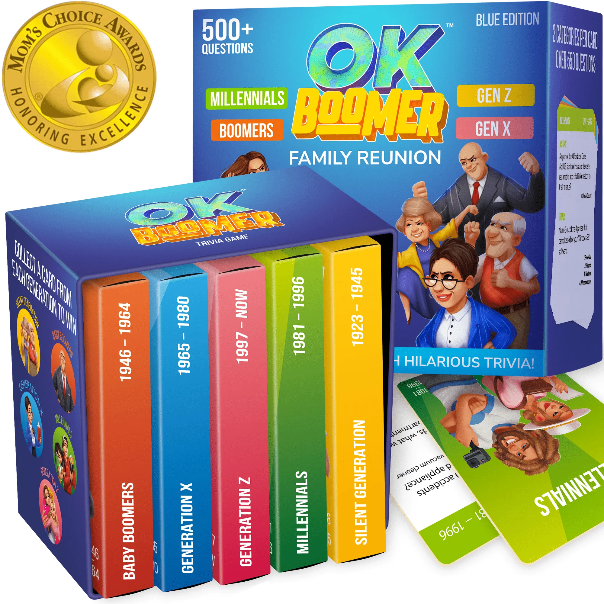 Board Games OK Boomer for Adults | Trivia Fun Card Games