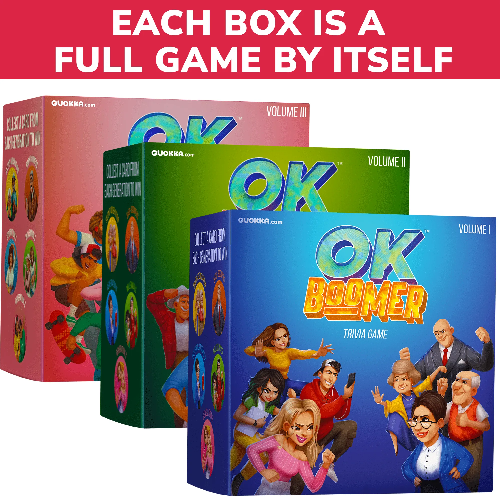 Board Games OK Boomer for Adults | Trivia Fun Card Games