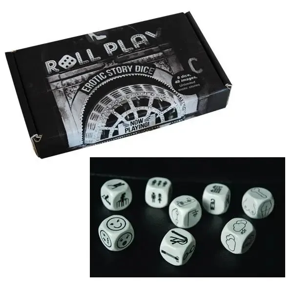 Creative Conceptions Erotic Roll Play Story Steamy Dice Game for Couples