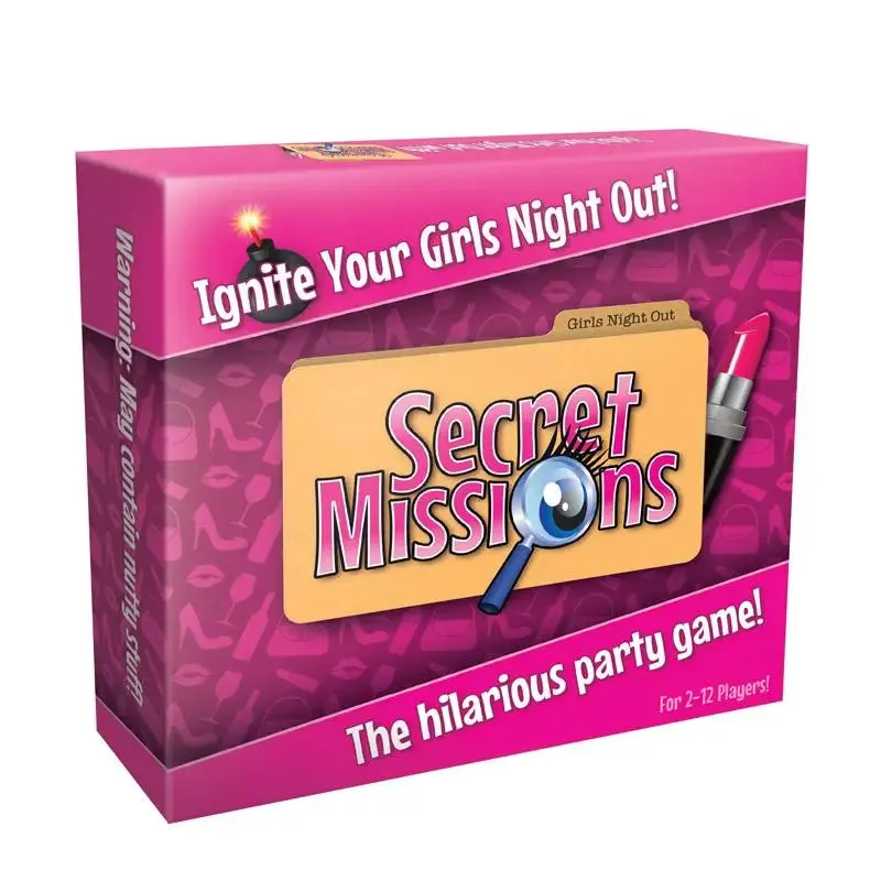 Creative Conceptions Secret Missions Girlie Night out Game