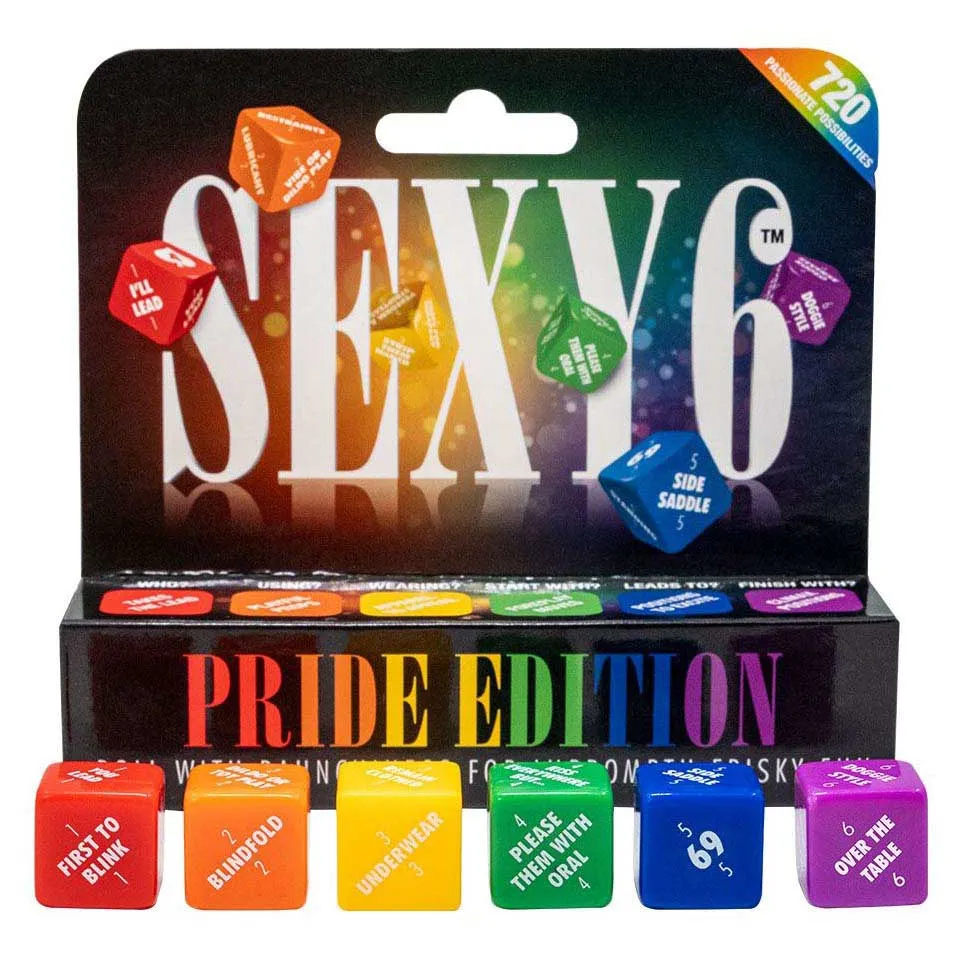 Creative Conceptions Sexy 6 Couples Dice Game - Pride Edition