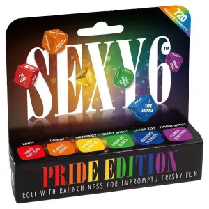 Creative Conceptions Sexy 6 Couples Dice Game - Pride Edition