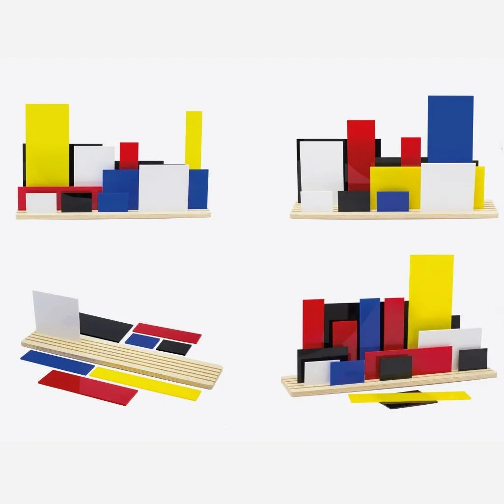 Diorama Puzzle Shapes of Mondrian