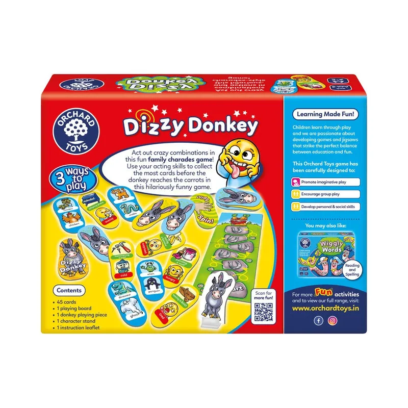 Dizzy Donkey - A Charades Style Action and Performance Game  (Family Game)