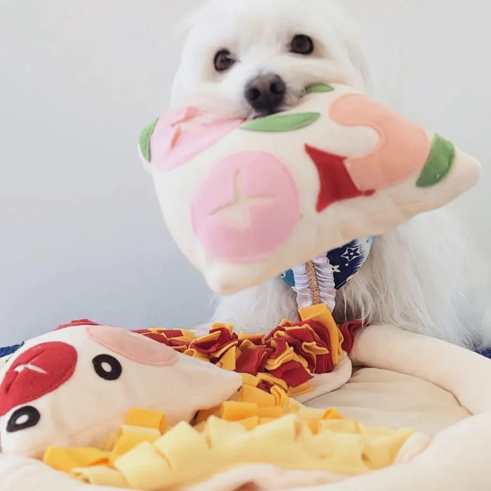 Dog Sniff and Search Interactive Nosework Snuffle Mat, The Pizza