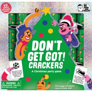 Christmas Crackers Game Box of 6 - Dont Get Got FSC Certified