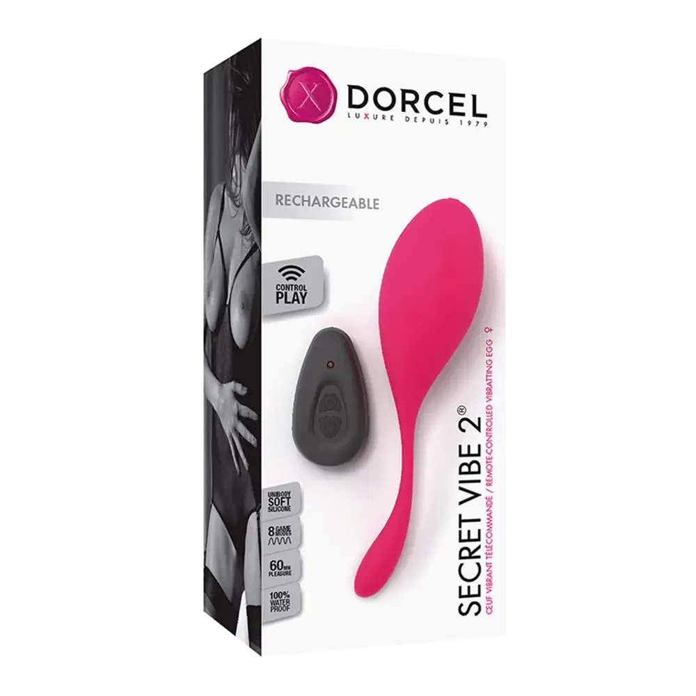 Dorcel Silicone Pink Rechargeable Remote Controlled Love Egg