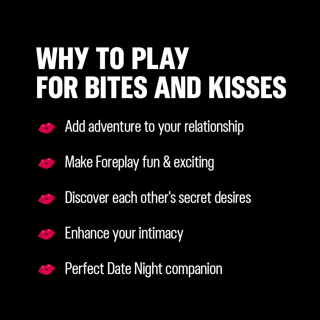 Durex Playthings Bites & Kisses - Board Game for Couples