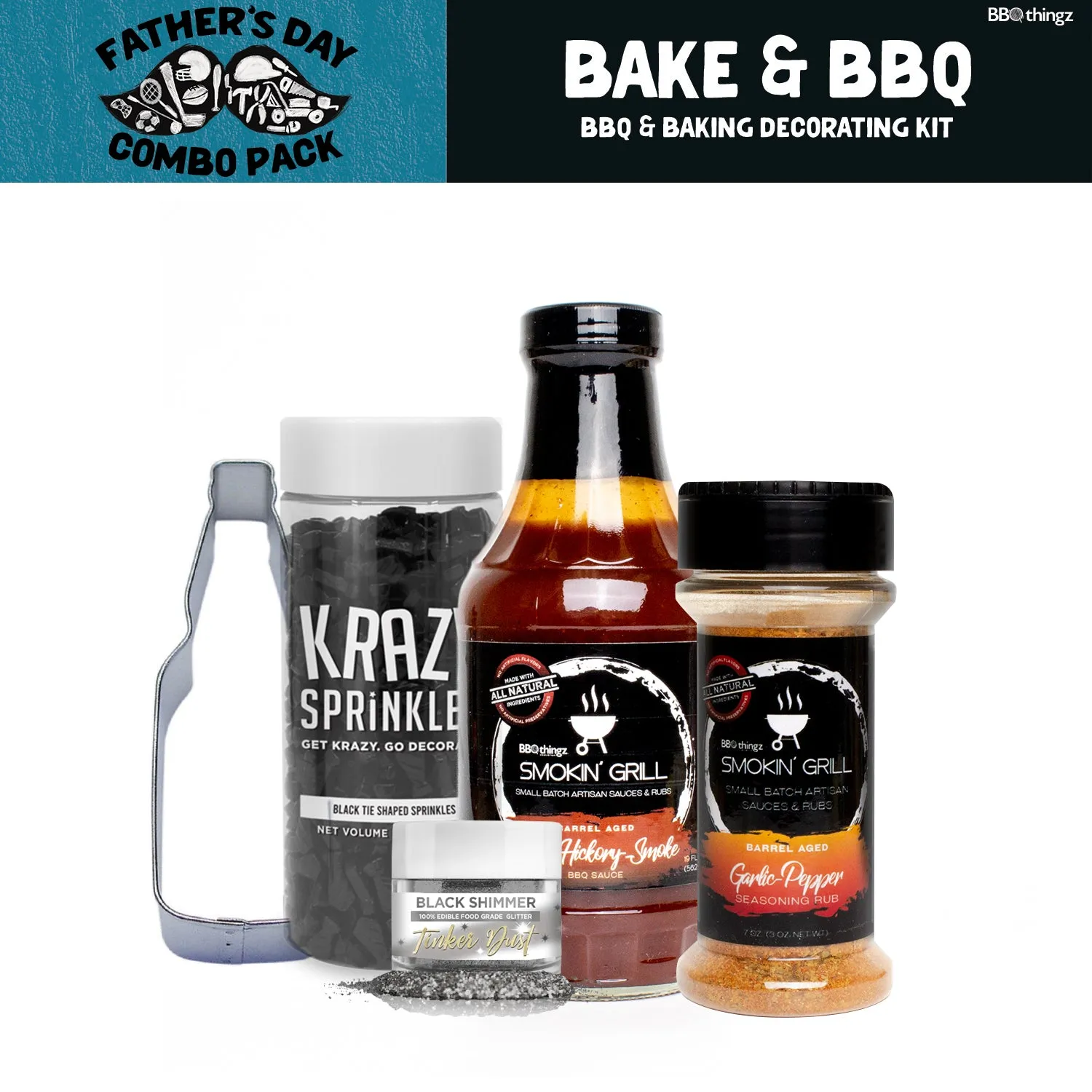 Father's Day Collection BBQ & Baking Decorating Gift Set B (5 PC SET)