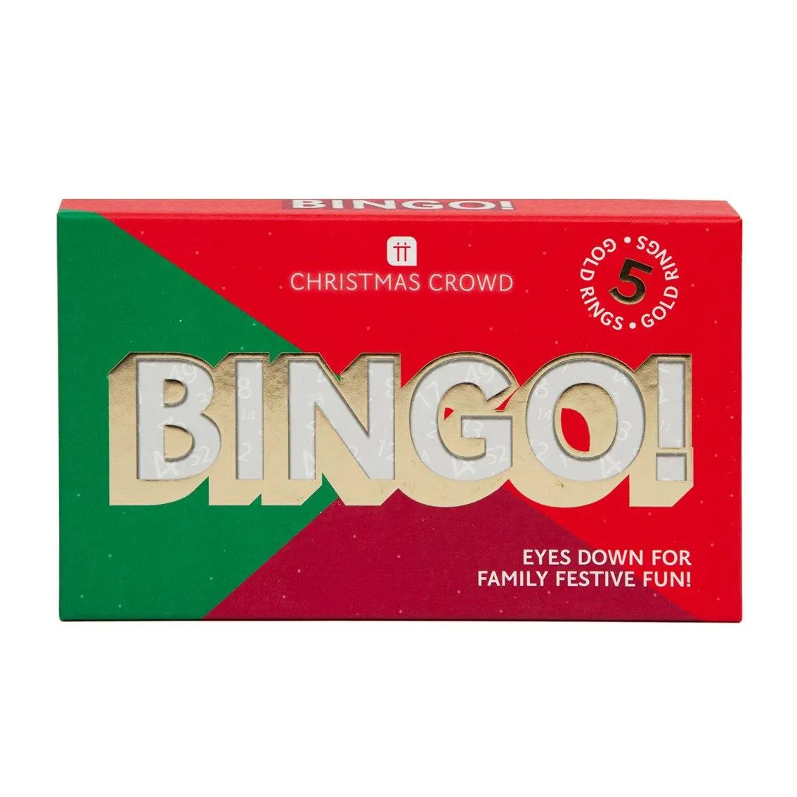 Festive Family Bingo Game