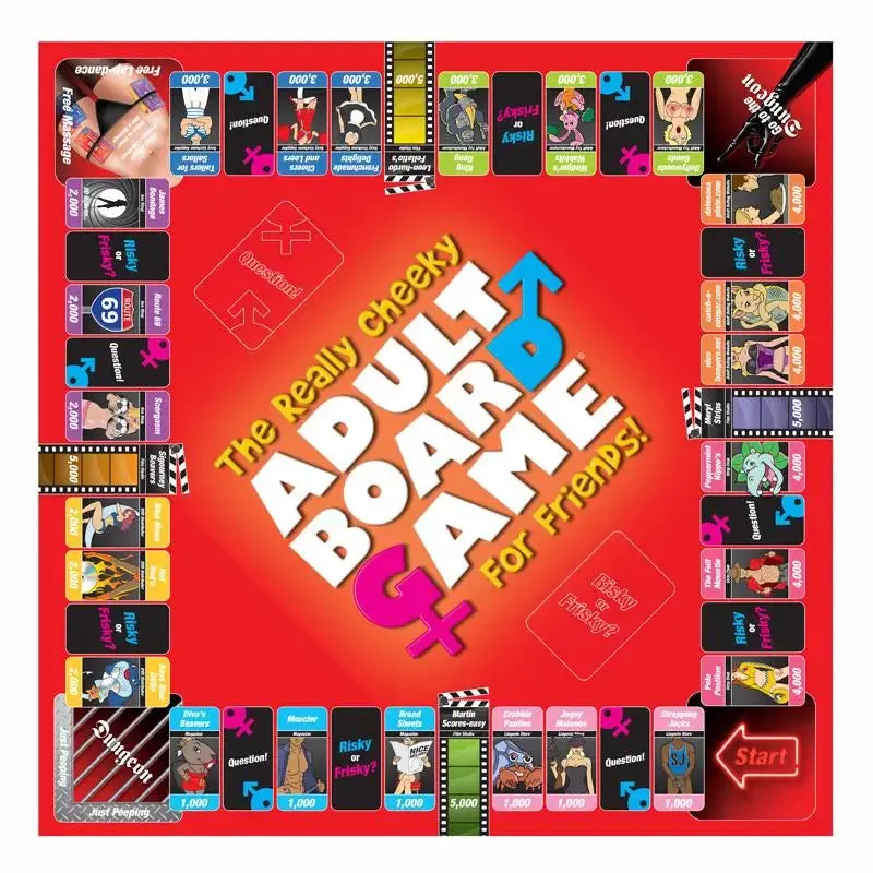 Fetish Cheeky Adult Board Game for Friends