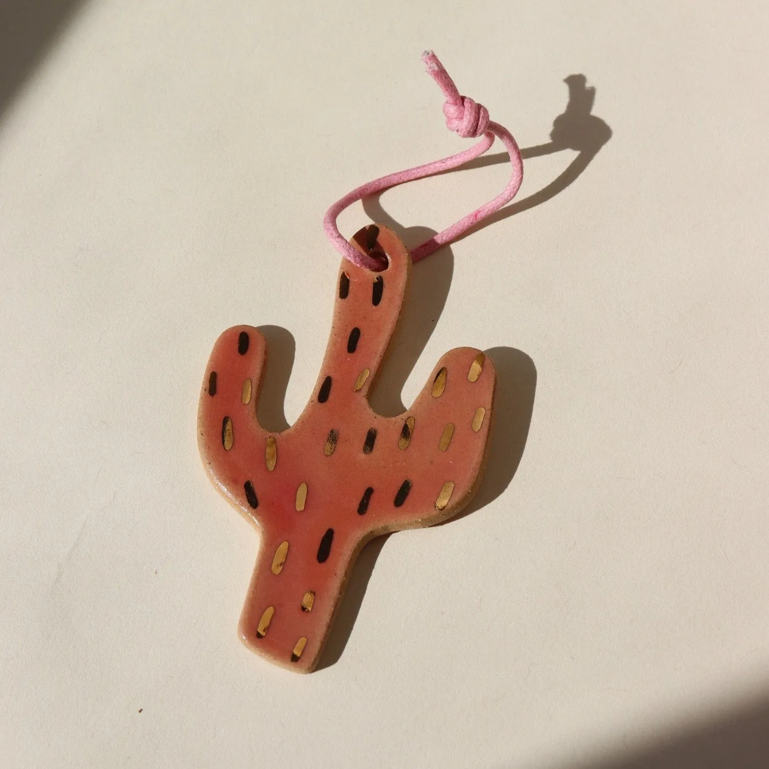 Fun n Flirty Cactus Ornament - Curious Clay