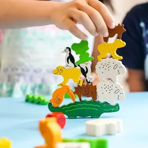 Haba Wooden Animal Stacking Game