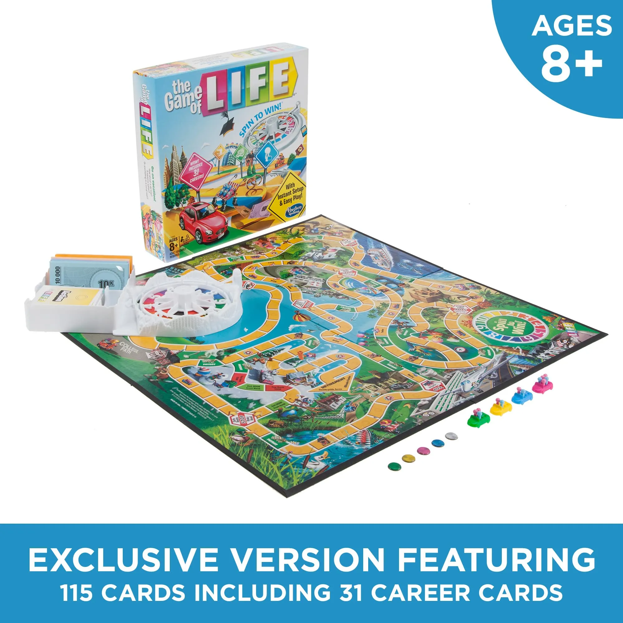 Hasbro Gaming The Game of Life Board Game.