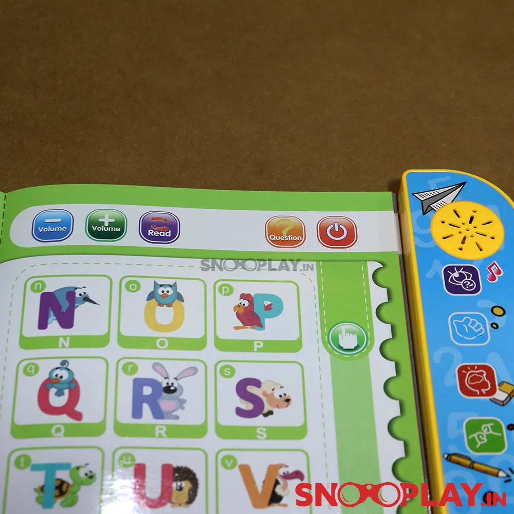 Intelligence Book (Read & Learn By Sounds) - An Educational Toy For Kids