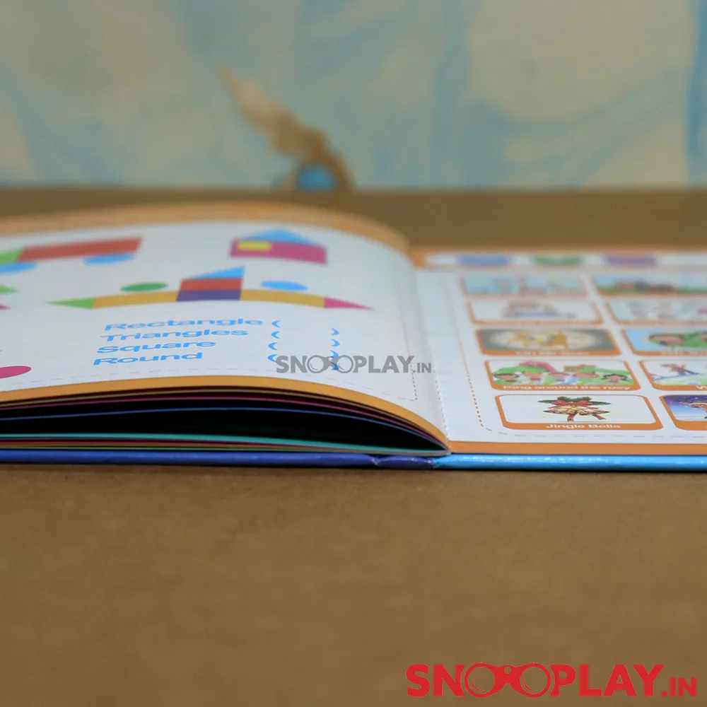 Intelligence Book (Read & Learn By Sounds) - An Educational Toy For Kids