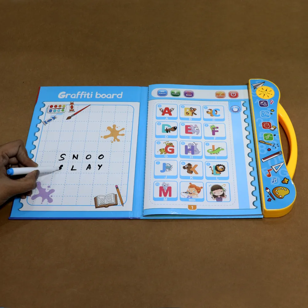 Intelligence Book (Read & Learn By Sounds) - An Educational Toy For Kids