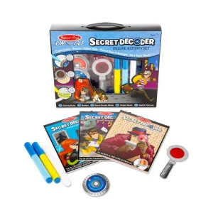 Melissa & Doug Secret Decoder - Deluxe Activity Set (Pre-Order)