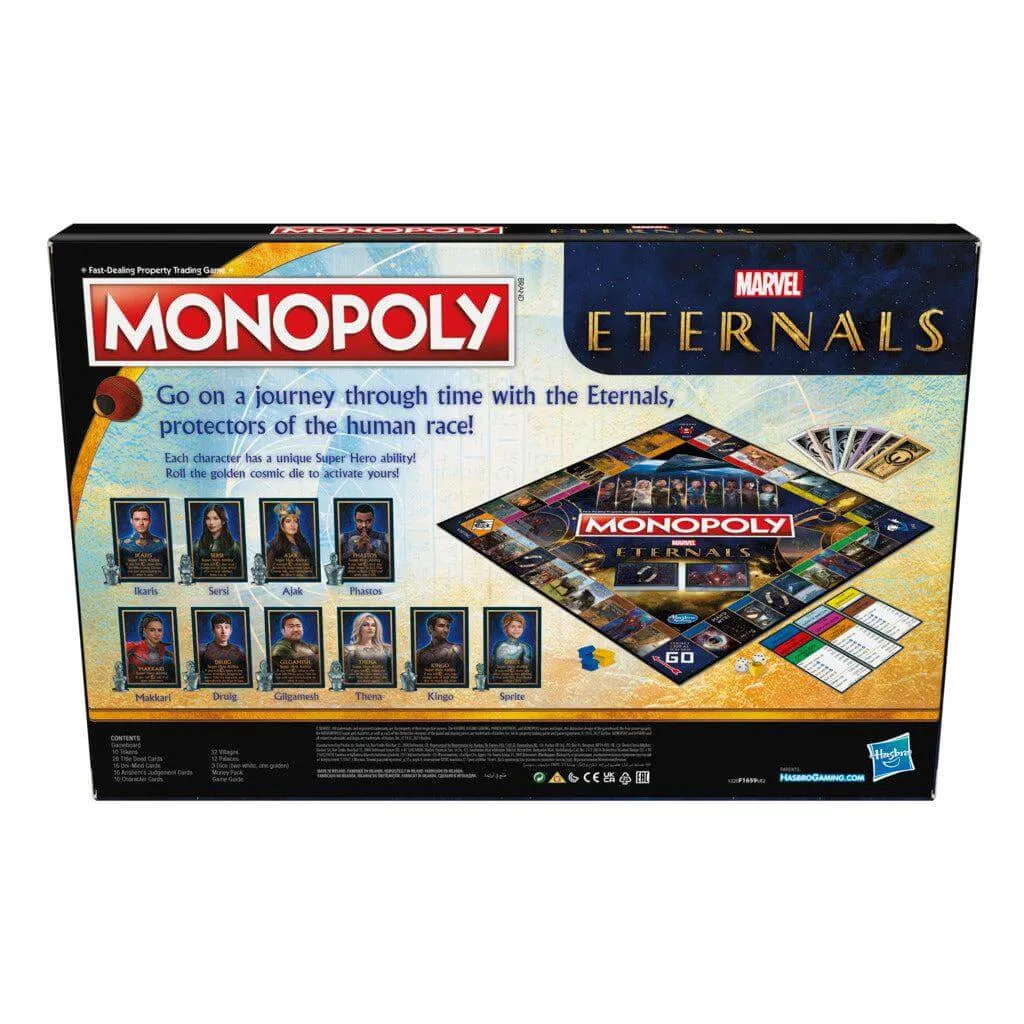 Monopoly Board Game - Marvel Studios' Eternals Edition