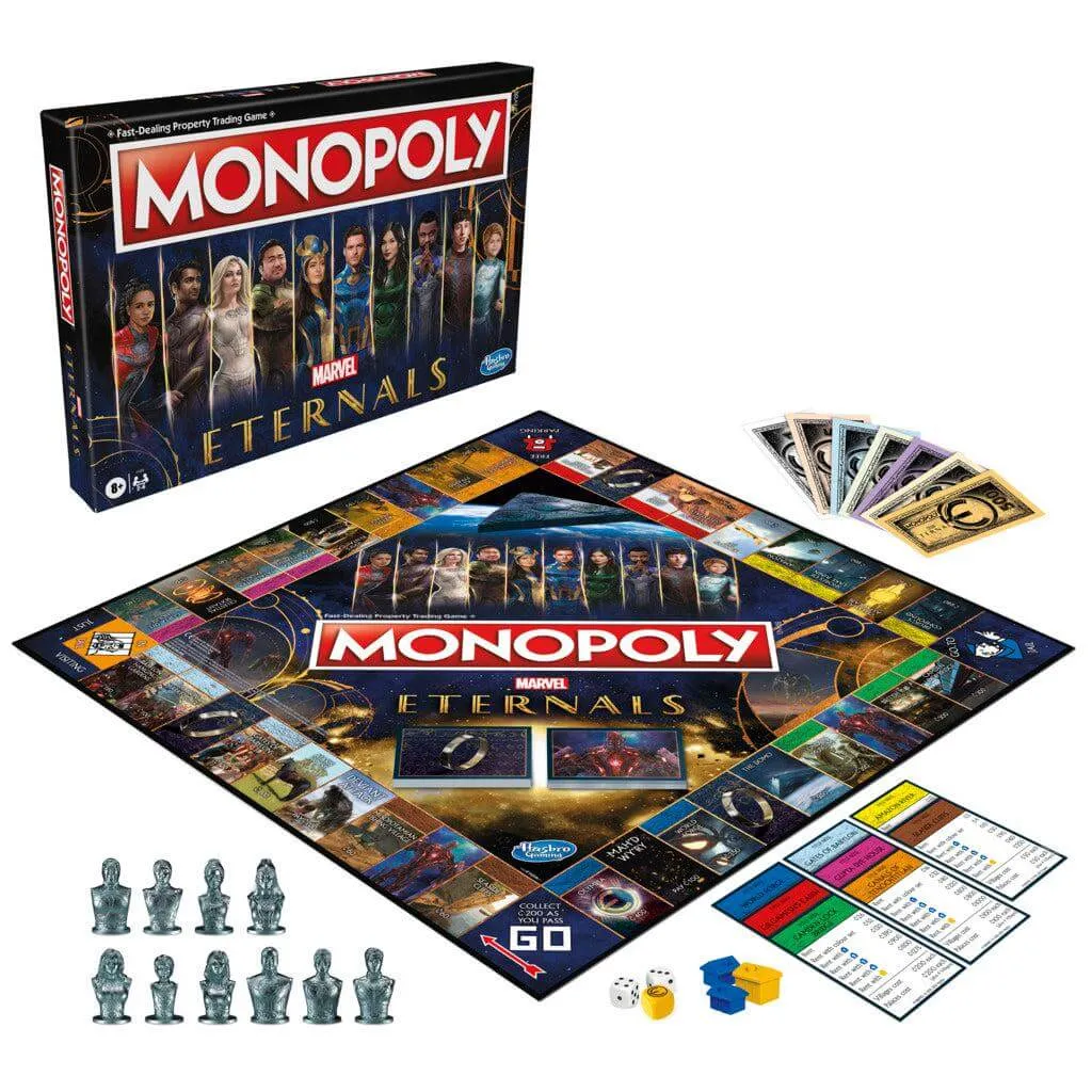 Monopoly Board Game - Marvel Studios' Eternals Edition