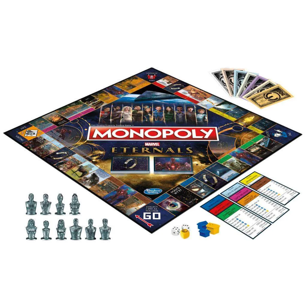 Monopoly Board Game - Marvel Studios' Eternals Edition