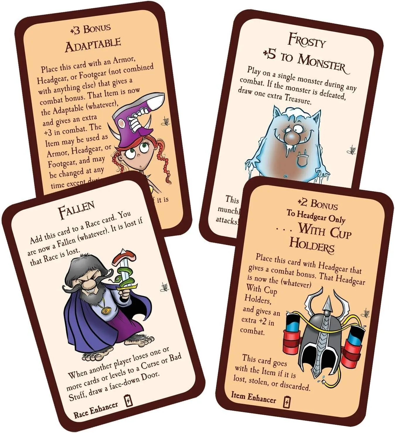 Munchkin Enhancers Card Game - Expands and Enhances the Munchkin Experience