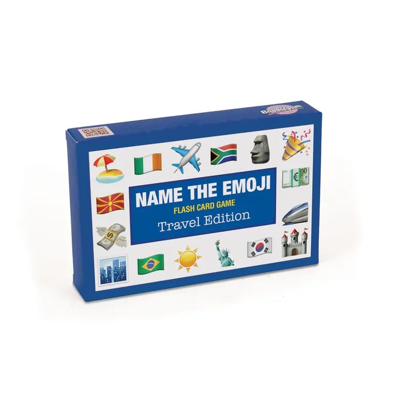 Name The Emoji Flash Card Game Travel Edition