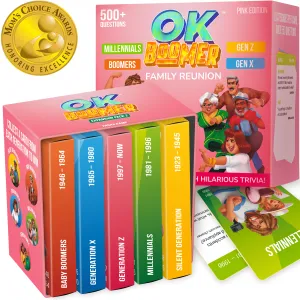 OK Boomer Board Games for Adults | Millennials vs Boomers