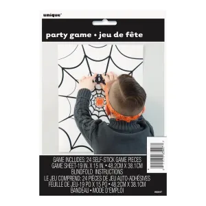 Pin The Spider On The Web Party Game