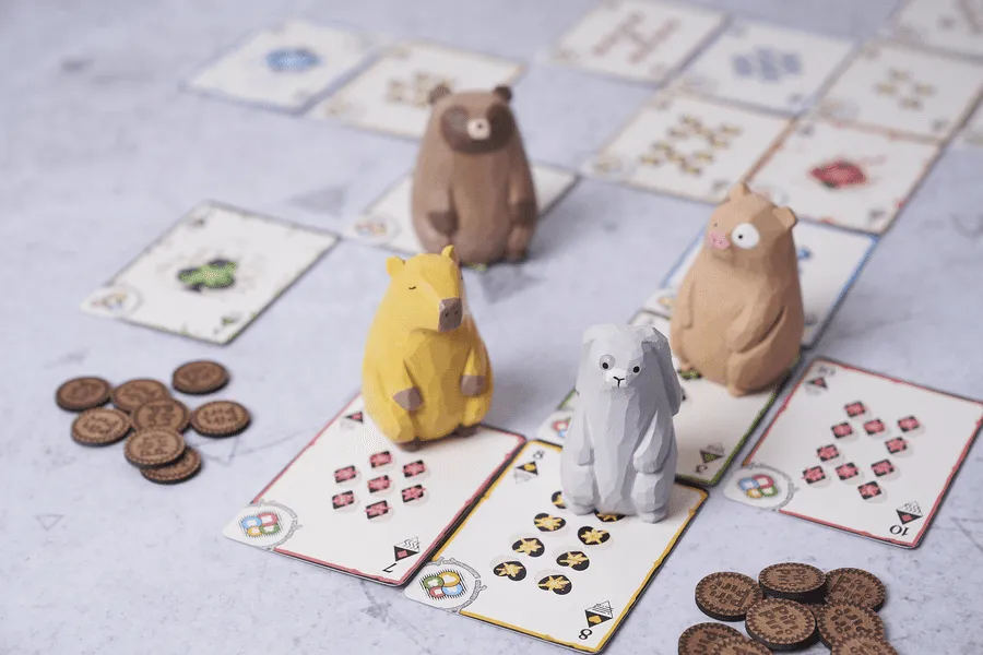 Piri Piri Summoners: Handcrafted Wooden Meeple Strategy Game (Deposit) (Kickstarter)