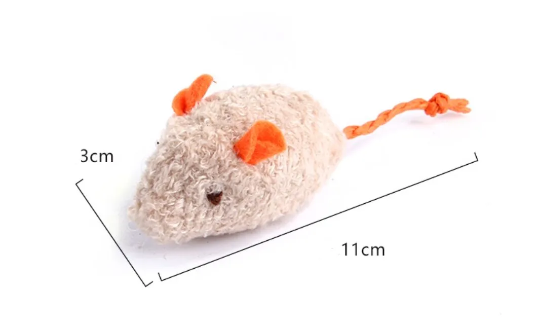 Plush Mice Cat Toy