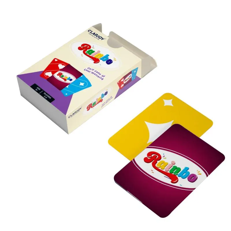 Set of 71 Rainbow Fun Cards Game