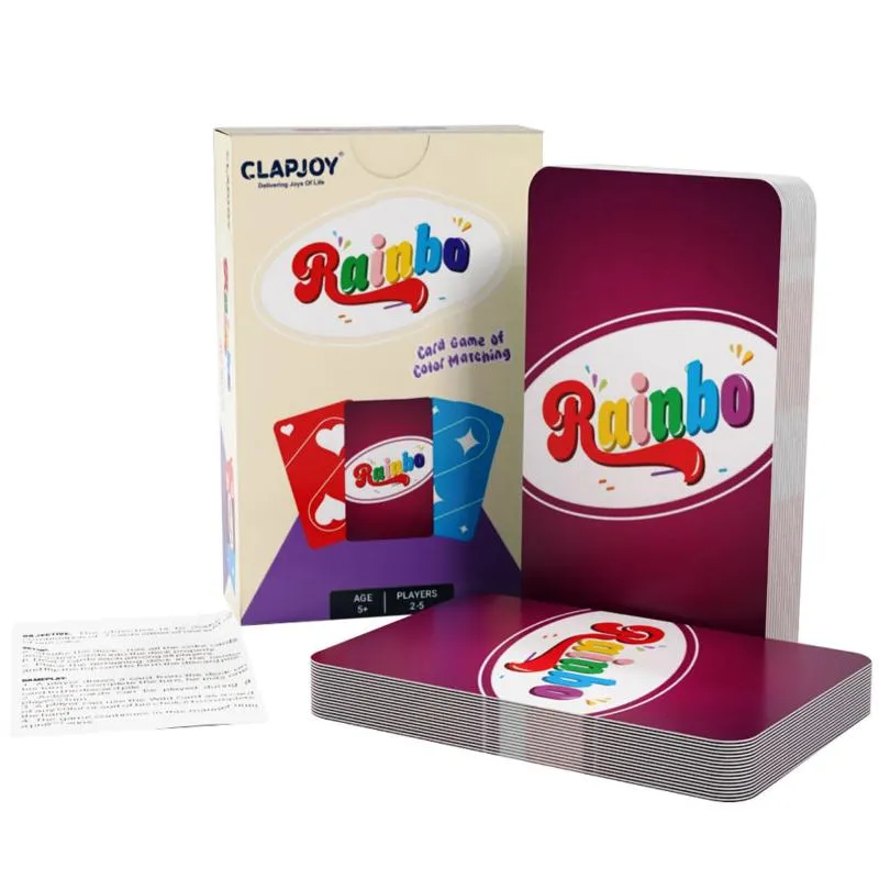 Set of 71 Rainbow Fun Cards Game