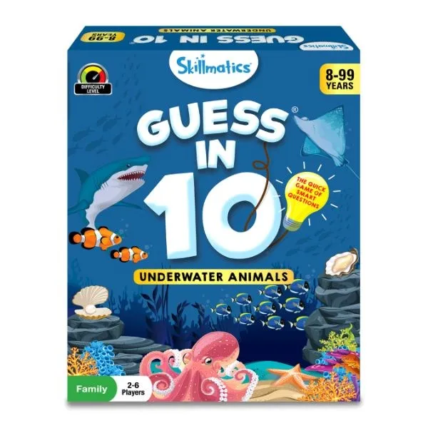 Skillmatics - Guess in 10 Underwater Animals